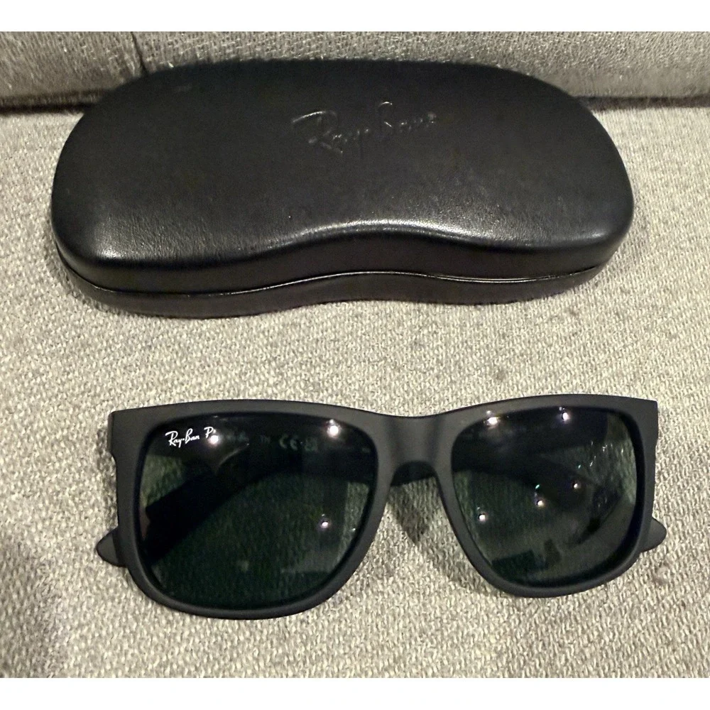 Ray-Ban Justin RB4165 Eyeglass Frames 54 Matte Black Rx FRAMES ONLY